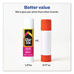 Avery Permanent Glue Stic Value Pack, 1.27 oz, Applies White, Dries Clear, 6/Pack view 5