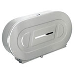 Bobrick Toilet Tissue 2 Roll Dispenser, Satin-Finish Stainless Steel, Jumbo, 20.81 x 5.31 x 11.38 view 3