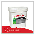 Betco Green Earth Garbage Disposal Cleaner, Fruity Scent, 2 oz Packet, 30/Carton view 2