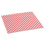 Bagcraft Grease-Resistant Paper Wraps and Liners, 12 x 12, Red Check, 1000/Box, 5 Boxes/Carton orginal image