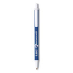 Bic PrevaGuard Retractable Ballpoint Pen, Medium 1 mm, Blue Ink/Barrel, Dozen view 1