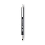 Bic PrevaGuard Ballpoint/Stylus Pen, Retractable, Medium 1 mm, Black Ink/Black Barrel, Dozen view 2