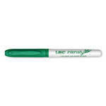 Bic Intensity Low Odor Dry Erase Marker, Fine Bullet Tip, Green, Dozen view 2