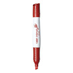 Bic Intensity Low Odor Dry Erase Marker, Broad Chisel Tip, Red, Dozen view 2