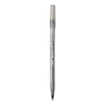 Bic Round Stic Xtra Life Stick Ballpoint Pen VP, 1mm, Black Ink and Barrel, 240/Carton view 1