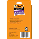 Bic Cristal Ballpoint Stick Pens - Medium Pen Point - Blue - Clear Barrel - 10 / Pack view 3