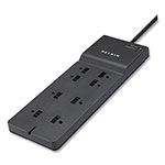 Belkin Home/Office Surge Protector, 8 Outlets, 8 ft Cord, 2500 Joules, Black view 1