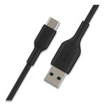 Belkin BOOST CHARGE USB-C to USB-A ChargeSync Cable, 3.3 ft, Black view 2