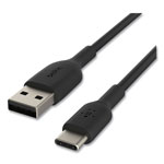 Belkin BOOST CHARGE USB-C to USB-A ChargeSync Cable, 3.3 ft, Black view 3