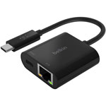 Belkin USB-C to Ethernet + Charge Adapter - USB Type C - 1 Port(s) - 1 - Twisted Pair orginal image