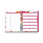 Blue Sky Mahalo Academic Year Create-Your-Own Cover Weekly/Monthly Planner, Floral Artwork, 11 x 8.5, 12-Month (July-June): 2023-2024 view 4