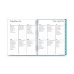 Blue Sky Teacher Dots Academic Year Create-Your-Own Cover Weekly/Monthly Planner, 11 x 8.5, 12-Month (July to June): 2023 to 2024 view 4