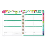 Blue Sky Day Designer Peyton Create-Your-Own Cover Weekly/Monthly Planner, Floral Artwork, 11 x 8.5, White, 12-Month (Jan-Dec): 2024 view 2