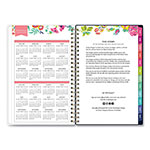 Blue Sky Day Designer Peyton Create-Your-Own Cover Weekly/Monthly Planner, Floral Artwork, 8 x 5, Navy Cover, 12-Month (Jan-Dec): 2024 view 4