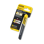 Stanley Bostitch Straight Handle Knife w/Retractable 13 Point Snap-Off Blade, Yellow/Gray view 1