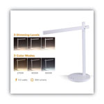 Bostitch® Dimmable-Bar LED Desk Lamp, White view 1