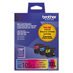 Brother LC1053PKS Innobella Super High-Yield Ink, 1200 Page-Yield, Cyan/Magenta/Yellow view 1