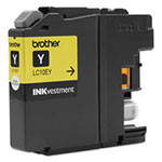 Brother LC10EY INKvestment Super High-Yield Ink, 1200 Page-Yield, Yellow view 2