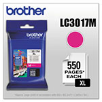 Brother LC3017M Innobella High-Yield Ink, 550 Page-Yield, Magenta view 1