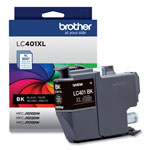 Brother LC401XLBKS High-Yield Ink, 500 Page-Yield, Black view 1