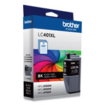Brother LC401XLBKS High-Yield Ink, 500 Page-Yield, Black view 3