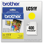 Brother LC51Y Innobella Ink, 400 Page-Yield, Yellow orginal image