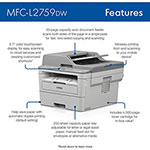 Brother MFC-L2759DW Wireless Laser Multifunction Printer view 1