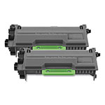 Brother TN8502PK High-Yield Toner, 8,000 Page-Yield, Black, 2/Pack view 2
