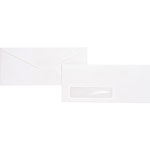 Business Source No. 10 Window Business Envelope, 500/BX, White view 1