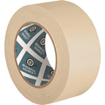Business Source Masking Tape, 3" Core, 2" x 60 Yards, Tan view 1