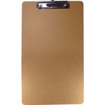 Business Source Clipboard, Flat Clip, Legal, 8/PK, Brown view 1