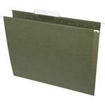Business Source Hanging Folder, 1/3 Tab Cut, Letter, Standard Green view 4