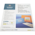 Business Source Mailing Label, Laser, 1"x2-5/8", 3000/PK, White view 4