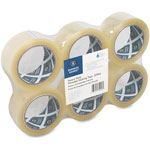 Business Source Sealing Tape, Heavy Duty, 3" Core, 1-7/8" x 110"YD, 6 Pack, CL view 3