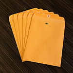 Business Source Clasp Envelopes, 28 lb., 9-1/2" x 12-1/2", Brown Kraft view 4