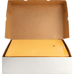 Business Source Clasp Envelopes, 28 lb., 9-1/2" x 12-1/2", Brown Kraft view 5
