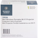 Business Source Mini Projector, Portable, 2-1/4