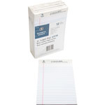 Business Source Pad, Micro-Perforated, Jr. Legal Rld, 50 Sh, 5" x 8" 12/DZ, White view 3