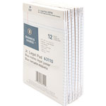 Business Source Pad, Micro-Perforated, Jr. Legal Rld, 50 Sh, 5" x 8" 12/DZ, White view 4