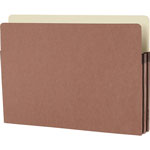 Business Source File Pocket, 1-3/4" Expanding, Legal, Redrope view 2