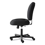 Basyx by Hon VL210 Low-Back Task Chair, Supports up to 250 lbs., Black Seat/Black Back, Black Base view 2