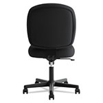 Basyx by Hon VL210 Low-Back Task Chair, Supports up to 250 lbs., Black Seat/Black Back, Black Base view 4