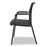 Basyx by Hon VL518 Mesh Back Multi-Purpose Chair with Arms, Black Seat/Black Back, Black Base view 4
