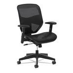 Basyx by Hon VL534 Mesh High-Back Task Chair, Supports up to 250 lbs., Black Seat/Black Back, Black Base orginal image