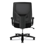 Hon Crio Big and Tall Mid-Back Task Chair, Supports up to 450 lbs., Black Seat/Black Back, Black Base view 4