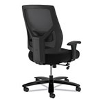 Hon Crio Big and Tall Mid-Back Task Chair, Supports up to 450 lbs., Black Seat/Black Back, Black Base view 5
