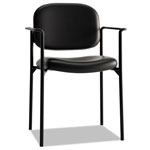 Hon VL616 Stacking Guest Chair with Arms, Black Seat/Black Back, Black Base orginal image