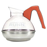 Bunn 64 oz. Easy Pour Decanter, Orange Handle view 2