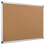 MasterVision™ Value Cork Bulletin Board with Aluminum Frame, 24 x 36, Natural view 4