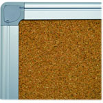 MasterVision™ Earth Cork Board, 36 x 48, Aluminum Frame view 3